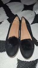 Womens black suede for sale  LONDON