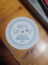 Garrard stroboscopic speed usato  Italia