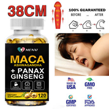 Male Enhancing Libido 120 Cápsulas - Raiz de Maca, Suporte para Alargamento de Circunferência Maciça, usado comprar usado  Enviando para Brazil
