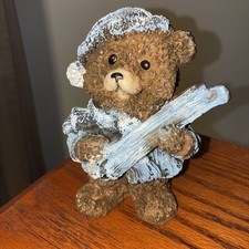 wood bear winter decor for sale wood bear winter decor for sale Rochester