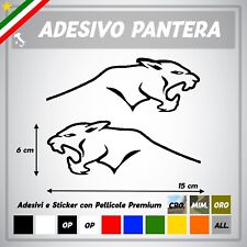 Adesivi pantera stickers usato  Cervino