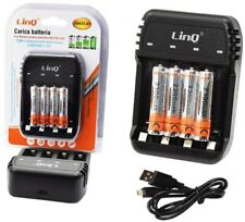 Carica batterie aaa usato  Casoria
