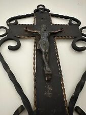 Crucifix suspendu fer d'occasion  Lys-lez-Lannoy