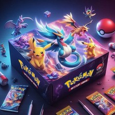 Usado, Caixa Pokemon misteriosa £75 - 10 pacotes de reforço ingleses garantidos comprar usado  Enviando para Brazil