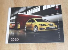 Seat leon brochure for sale  FAREHAM
