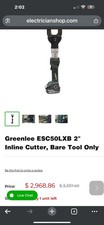 Cable cutters esc50lx for sale  Kent