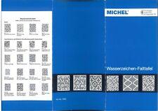 Michel wasserzeichen falttafel gebraucht kaufen  Oldenburg in Holstein