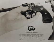 6: Pistola de revólver vintage 8x10 Sepia Colt oficial polícia 38, impressões instrucionais, usado comprar usado 6: Pistola de revólver vintage 8x10 Sepia Colt oficial polícia 38, impressões instrucionais, usado comprar usado  Enviando para Brazil