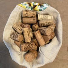 Bolsa tote exclusiva de cortiça para colecionador – inclui rolhas de vinho sortidas, usado comprar usado  Enviando para Brazil