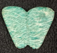 Carved amazonite butterfly for sale  Spring Hope