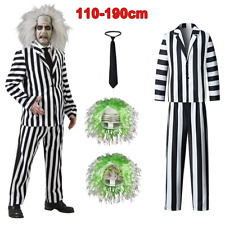 Beetlejuice costume gothic for sale  UK