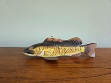Rustic carved painted for sale  New Hudson