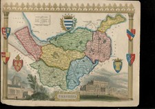 Cheshire antique map for sale  UK