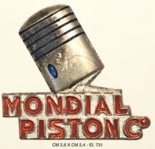 MONDIAL PISTON C° DISTINTIVO PUBBLICITARIO FABBRICA PISTONI AUTO E MOTO comprar usado  Enviando para Brazil