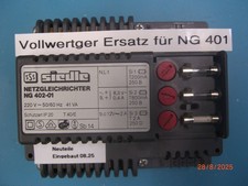 Siedle 402 ersatz gebraucht kaufen  Weikersheim