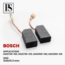 "ESCOVAS DE CARBONO" para ferramentas elétricas, motores elétricos, BOSCH GWS 750-100, 5x8x15,5mm comprar usado  Enviando para Brazil