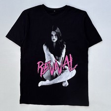 Usado, Camiseta Selena Gomez Revival 2016 Tour Preta Gráfica Adulto Pequena Nova Sem Etiqueta comprar usado  Enviando para Brazil