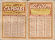 Calendario 1934 prezioso usato  Bologna
