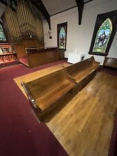 Antique church pews for sale  Hudson