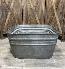 Vintage galvanized square for sale  Centerville