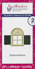 Spellbinders shuttered window for sale  IPSWICH
