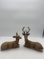 Vintage pair deer for sale  Colchester
