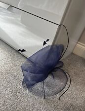Navy fascinator for sale  DUNDEE