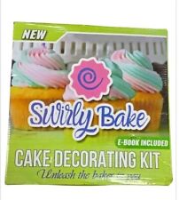 Kit de Decoração de Bolo/Muffin 100+ Peças Novo E-Book Incluído Caixa Danificada comprar usado  Enviando para Brazil