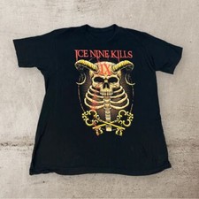 Camiseta ICE NINE KILLS Band PRETA Edição Limitada Fearless Records Tamanho XL comprar usado  Enviando para Brazil