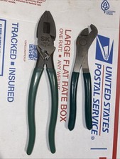 NOS Vintage SK S-K Tools 6-1/2 polegadas Alicate Lineman Cortador Lateral Verde 18016 EUA 1 comprar usado  Enviando para Brazil