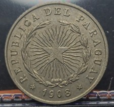 1908 paraguay centavos for sale  Roseville