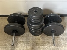 Adjustable dumbbells 20kg for sale  FORDINGBRIDGE