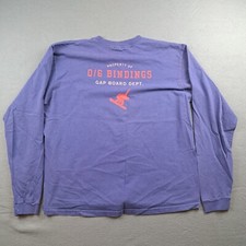 Camisa de Snowboard Vintage GAP Manga Longa Masculina Tamanho Pequeno (Adequado para Médio) EUA comprar usado  Enviando para Brazil