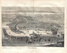 Stampa antica venezia usato  Lecco
