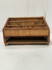 Vtg rattan desk for sale  Dallas