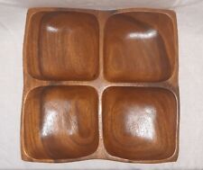 Vintage schale holzschale gebraucht kaufen  Leer (Ostfriesland)