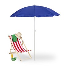 Używany, Parasol parasolka plażowa regulowana wysokość torba transportowa 1 kg składany na sprzedaż  Wysyłka do Poland