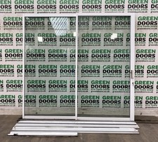 White aluminium sliding for sale  LUTON