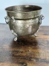 Hammered brass plant for sale  SUDBURY