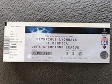 Ticket lyon benfica d'occasion  Cap-d'Ail