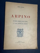 Arpino sguardo storico usato  Roma