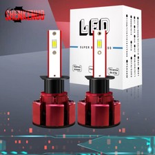 Kit de lâmpadas de faróis de LED H1 feixe alto baixo xenônio branco 6000K brilhante SHENKENUO comprar usado  Enviando para Brazil