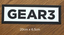 Sticker aufkleber gear gebraucht kaufen  München