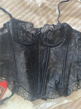 Gossard black lace for sale  SUDBURY