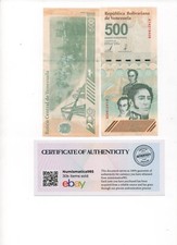Venezuela 500 Digitales qtd 1 2023 UNC 500 milhões bolívar Soberano comprar usado  Enviando para Brazil