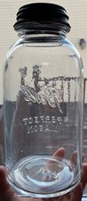 Vintage clear glass for sale  Monmouth