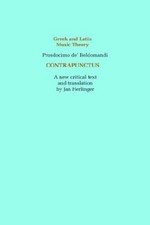 CONTRAPUNCTUS; COUNTERPOINT (GREEK AND LATIN MUSIC THEORY) By Prosdocimo & Jan comprar usado  Enviando para Brazil