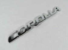 09-13 TOYOTA COROLLA EMBLEMA PORTA-MALAS TRASEIRO EMBLEMA CROMADO PLACA DE IDENTIFICAÇÃO TRASEIRA ORIGINAL DO FABRICANTE comprar usado  Enviando para Brazil