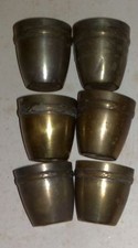 Antichi bicchierini ottone usato  Imperia