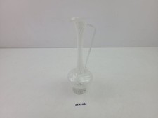 Vase Henkelvase Glas 29 cm schmal filigran transparent Vintage Deko 60er #254510 comprar usado  Enviando para Brazil